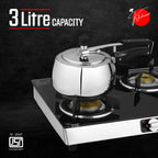 Kitchnner Inner Lid Induction Bottom Pressure Cooker (Triply)