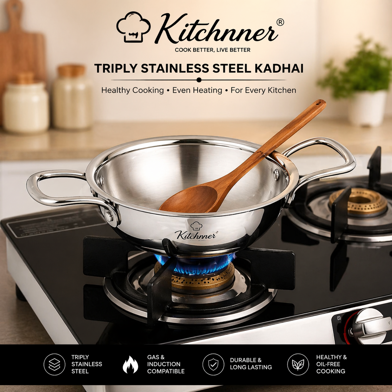 Kitchnner Triply Kadhai